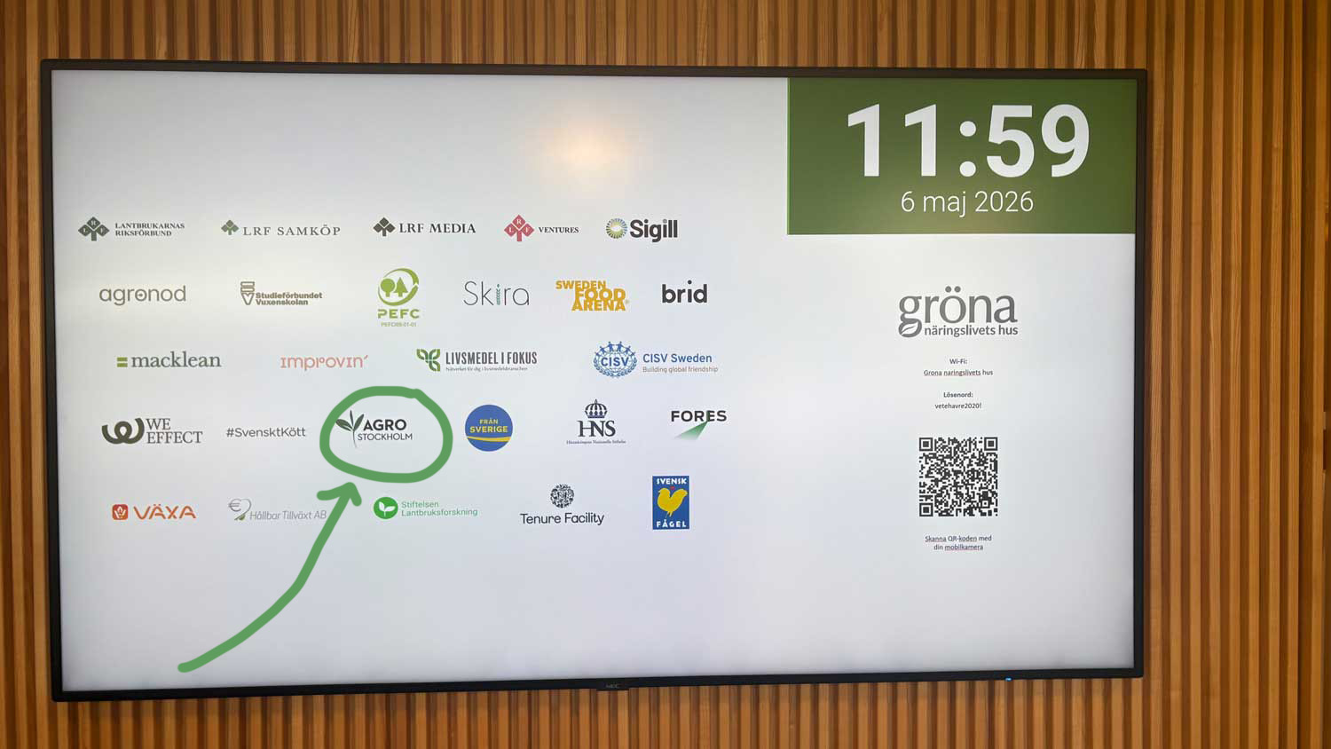 Du träffar oss på Gröna Näringslivets Hus